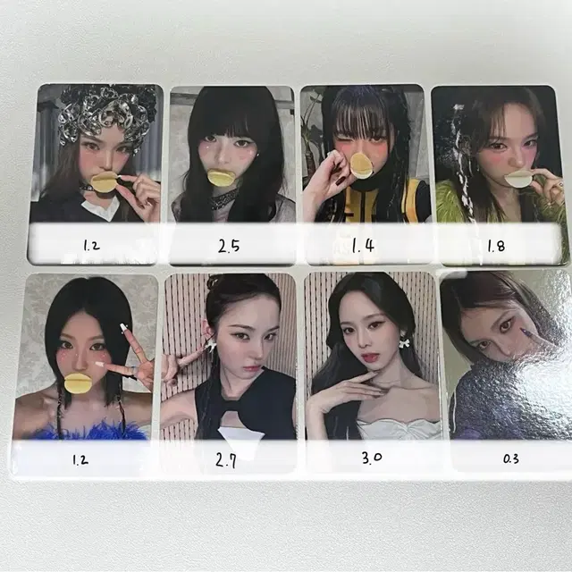 이즈나 포카 앨범포카 미공포 케타포 후츠팬