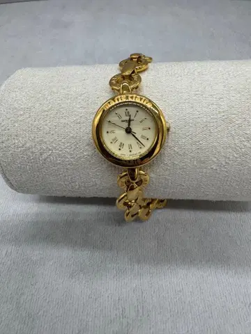 마리끌레르 골드 체인 팔찌 손목시계