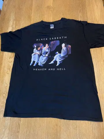 BLACK SABBATH HEAVEN AND HELL 티셔츠