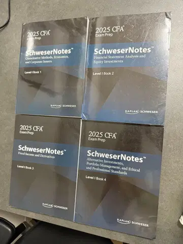 SchweserNotes 2025
