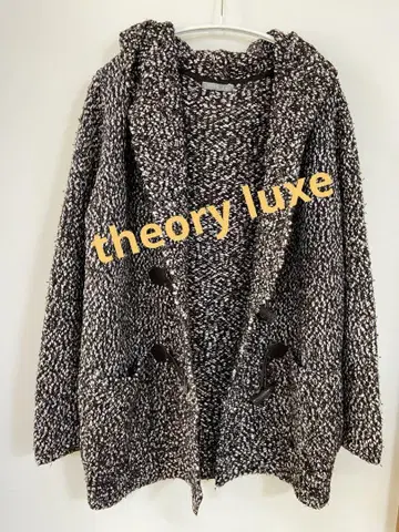 띠어리 럭스 theory luxe 니트 코트 코디건