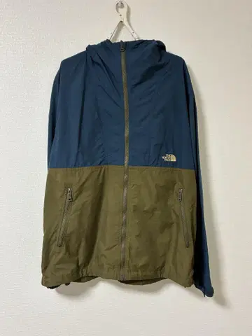 THE NORTH FACE XL 나일론 자켓 네이비/카키