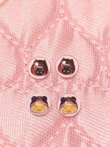 핸드메이드 카보숑 아이 8mm