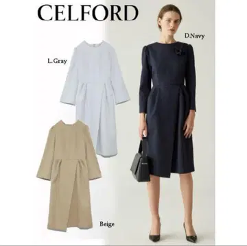 CELFORD 베이지 원피스