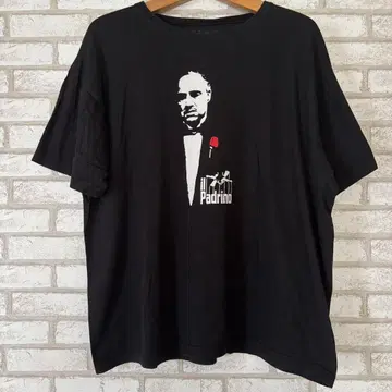 GOD FATHER 갓파더 무비 티셔츠 블랙 XXL 구제 의류