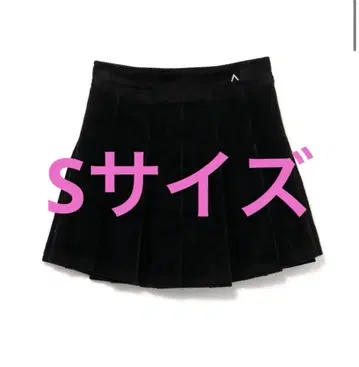 andmary Amanda 플리츠 스커트 블랙 S 사이즈