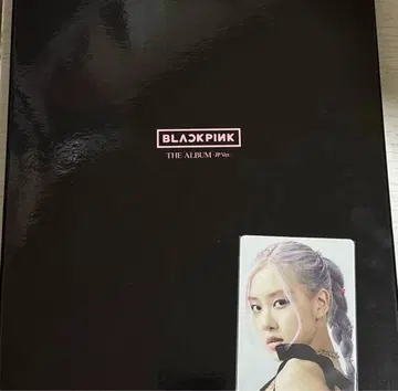 blackpink 로제 트레이딩 카드 the album jp