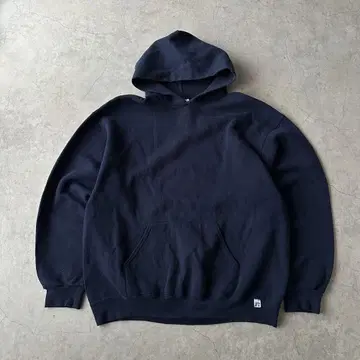 00's RUSSELL 러셀 후드티 네이비