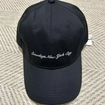 새러데이즈 뉴욕 블랙 캡
