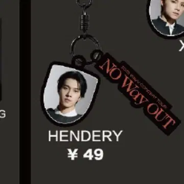 WayV V NO Way OUT 중국 한정판 MD 아크릴 키링