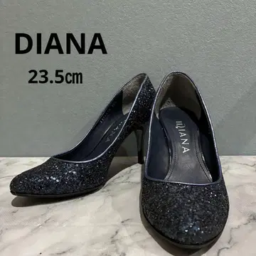 [새상품급] DIANA 다크 블루 글리터 하이힐