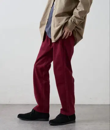 차오패닉 티피 속기모 테이퍼드 이지 트라우저 택 포함 새상품