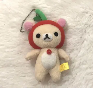 SAN-X 코리락쿠마 체리 마스코트 키체인