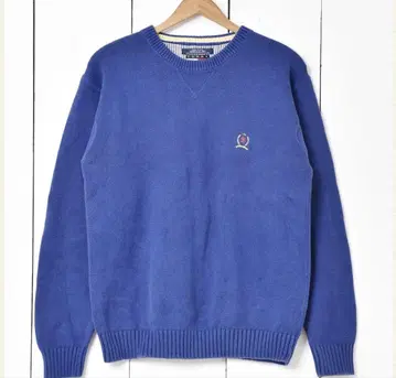 TOMMY HILFIGER 크루넥 스웨터 블루