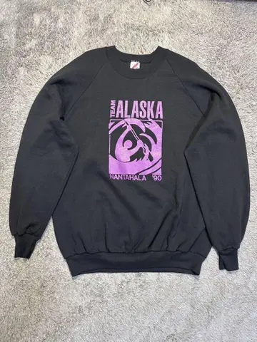 1990년제 JERZEEZ 2XL USA 래글런 맨투맨 박스