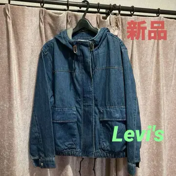 새상품 미사용 리바이스 데님 자켓 후드티