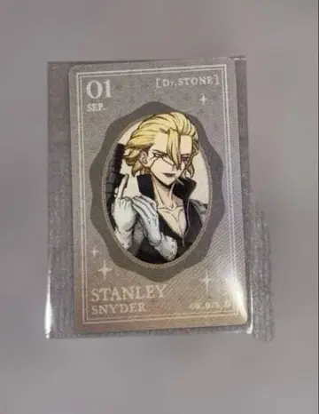 Dr.STONE POPUP 로프트 LOFT 렌티큘러 카드 스탠리