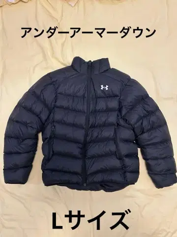 언더아머 블랙 다운 자켓 여성용 L 사이즈