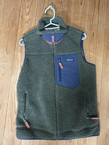 patagonia 플리스 베스트 M 올리브 그린