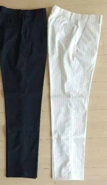 UNIQLO 앵클 팬츠 2개 세트 S 사이즈 묶음 판매