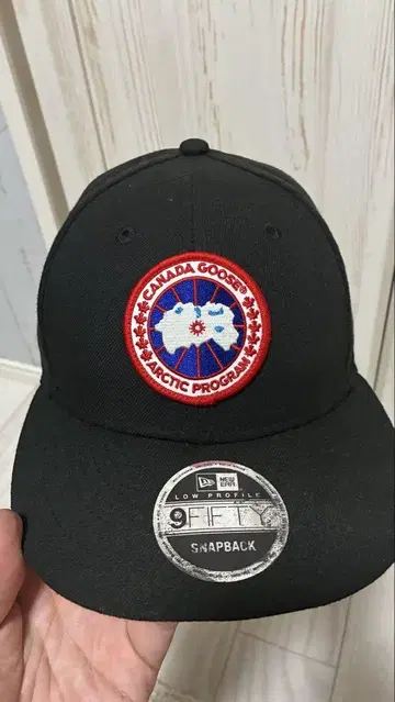 CANADA GOOSE 9FIFTY SNAPBACK 캡 블랙