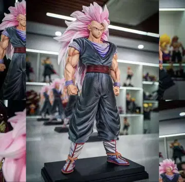 드래곤볼 슈퍼 사이어인 3 손오공 레진 키트 피규어