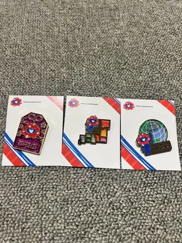 만박 미야쿠미야쿠 핑 배지 3종