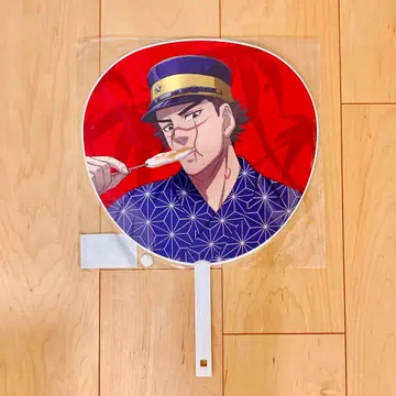 미개봉 스기모토 사이치 부채 센다이 타나바타 마츠리 골든 카무이