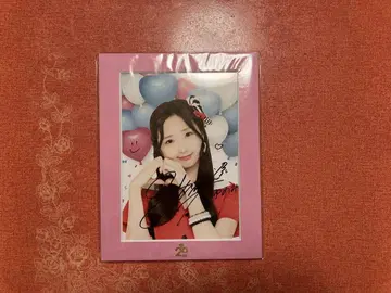 하야시 유미 친필 사인 포함 사진 프레임 AKB48 SPECIAL 복권