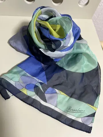 Borsalino 실크 롱 스카프