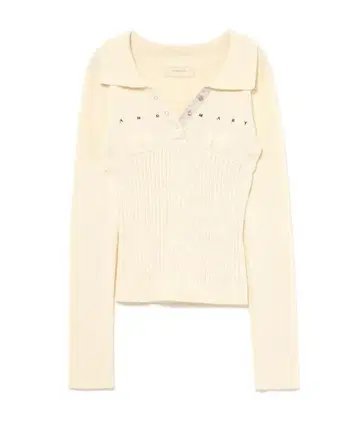 andmary Lindsay logo tops ivory
