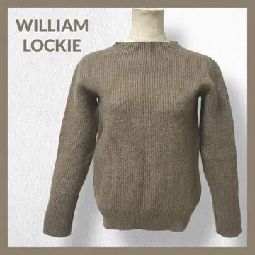 WILLIAM LOCKIE 메리노울 100% 니트 스코틀랜드제
