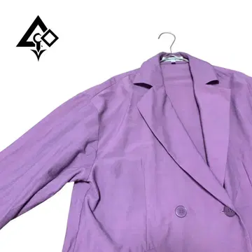 테일러드 자켓 더블 브레스트 MOUSSY [FREE] 퍼플