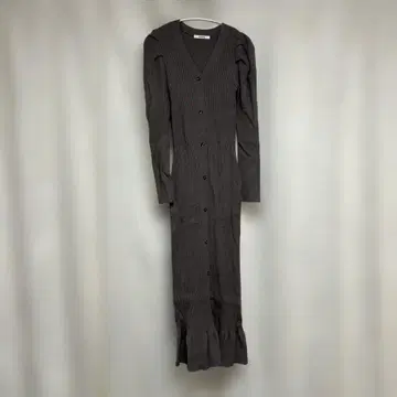 SNIDEL 그레이 니트 원피스 원사이즈