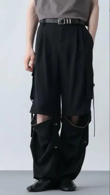 HARE 2WAY 벨트 카고 팬츠 S