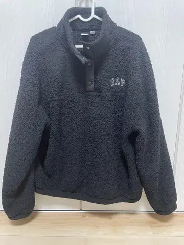 GAP 플리스 자켓 블랙 L 사이즈