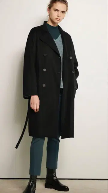 띠어리 코트 블랙 사이즈 P