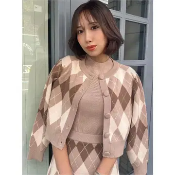 새상품 택 포함 다리치 셋업 원피스 니트 가디건