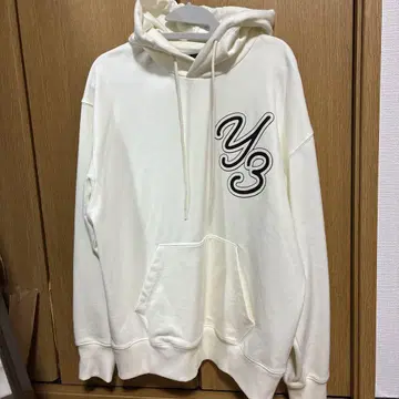 Y-3 아이보리 후드티
