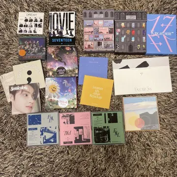 SEVENTEEN 굿즈 묶음 판매 CD 포토북 포스터