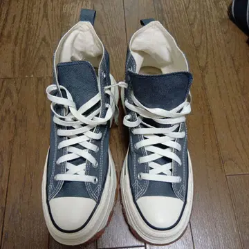 ALL STAR 다크 블루 하이컷 스니커즈