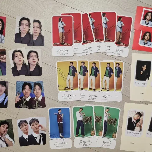 데이식스 앨범 티켓, 포카