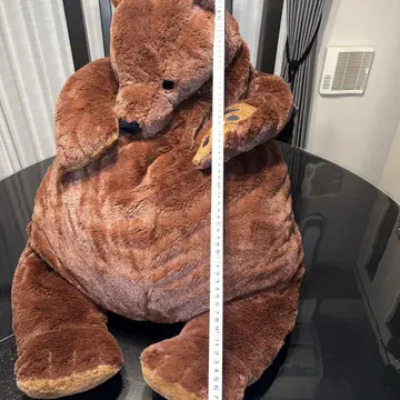 커다란 브라운 곰 봉제 인형