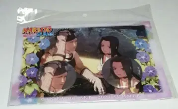 NARUTO 나루토 질풍전 재불참 백 캔뱃지 2개 세트