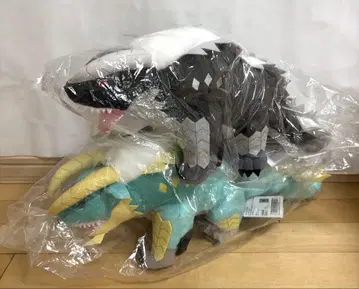 몬스터 헌터 SD BIG 봉제 인형 (진오우가) 2종 세트