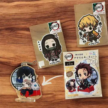 귀멸의 칼날 / 아크릴 스탠드와 스티커 씰