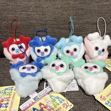 TWICE GIGO 아기 싸개 마스코트 7개 세트