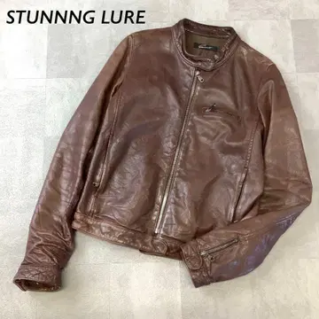[ 천연 가죽 램 가죽 ] STUNNNG LURE 노카라 램 가죽 자켓
