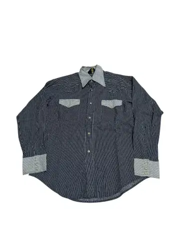 [ 70s ] Sears WESTERN WEAR 스트라이프 웨스턴 셔츠