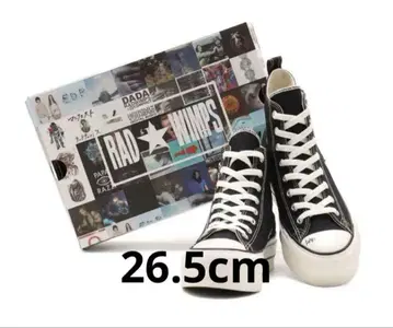 RADWIMPS 하이컷 스니커즈 26.5cm